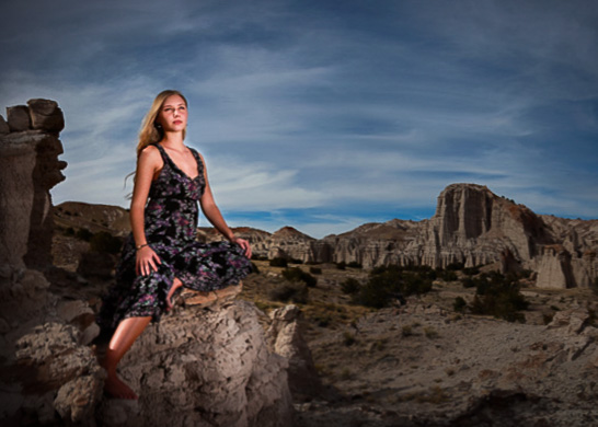 Daphne Dumoulin fotografeert in New Mexico
